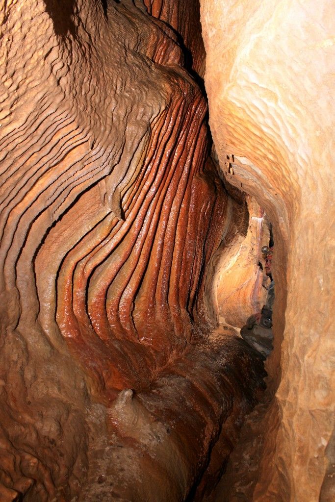 Cave Iron Deep Meander of penitents,-500 m