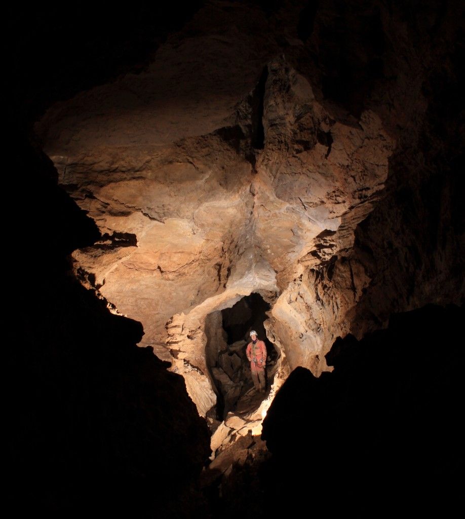 Cave Iron_Deep, first horizont, -1000 m
