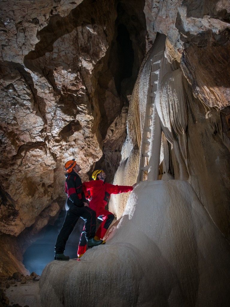 Never forget a ladder in a cave