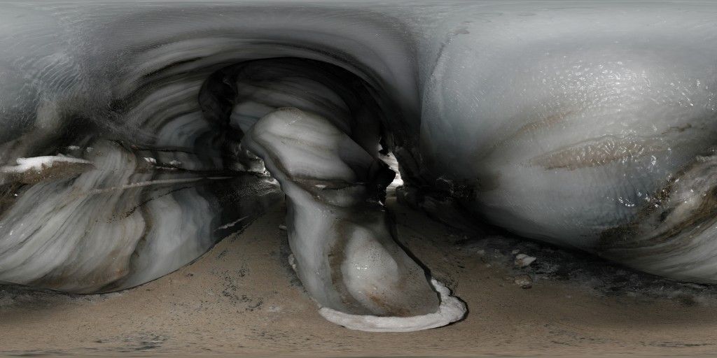 Longyearbreen Ice Cave