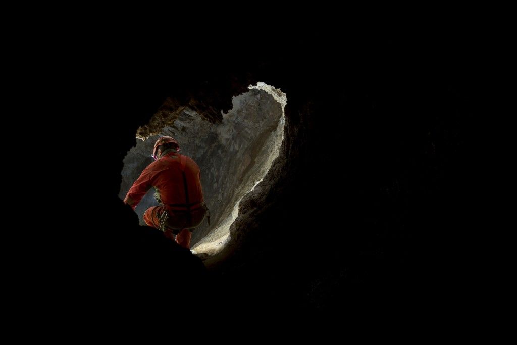 in the heart of the cave